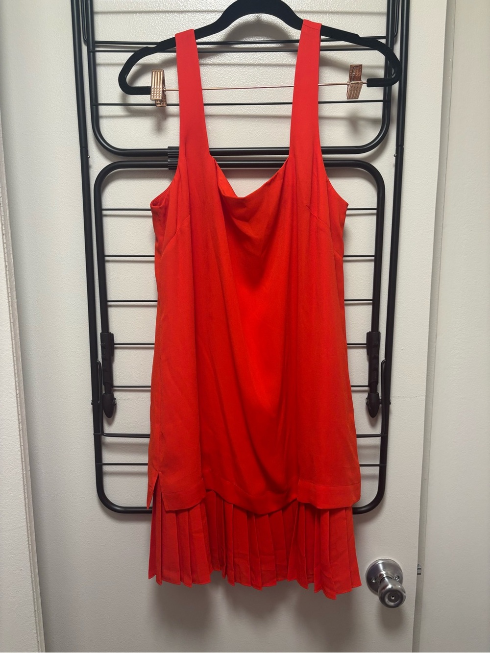 Laundry By Shelli Segal Pleated-Hem Mini Shift Dress - Picture 5 of 7